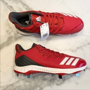 Adidas Baseball Cleats Red Icon Bounce